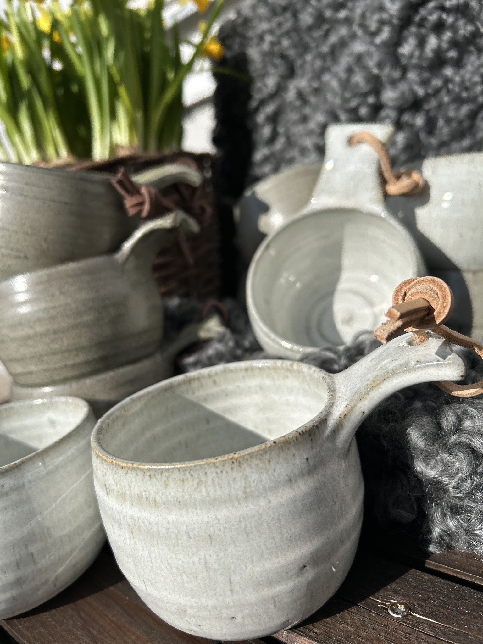 "Kaffekåsa" made of ceramic