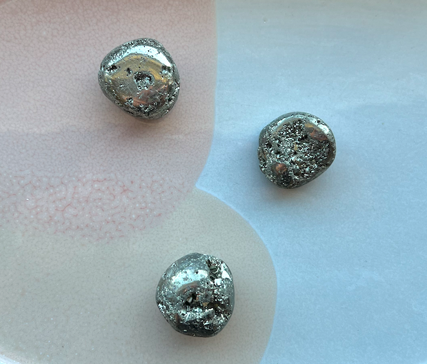 Pyrit - Trumlade Stenar - Kristaller