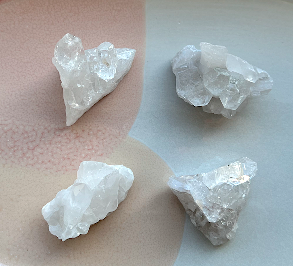 Bergskristallkluster Kristall