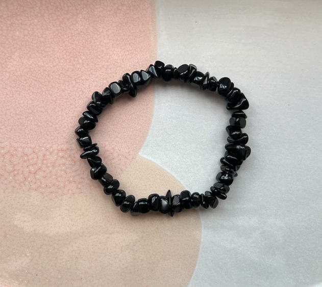 Armband Svart Obsidian