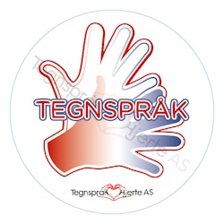 Tegnspråk - rød, hvit og blå (1)