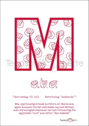 Navneplakat - A4
