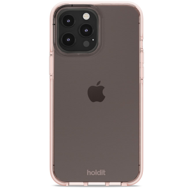 iPhone 12 Pro Max Case Seethru Blush Pink