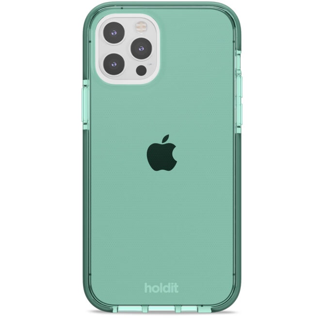 iPhone 12 Pro Max Case Seethru Moss Green