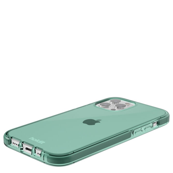 iPhone 12 Pro Max Case Seethru Moss Green