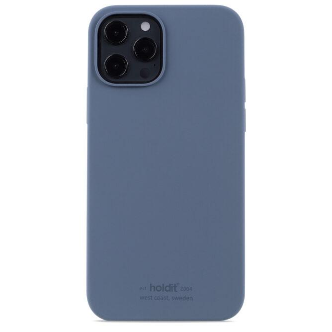 iPhone 12 Pro Max Case Silicone Pacific Blue