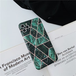 iPhone 12 Pro Max Silikonskal Marble Green
