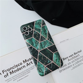iPhone 13 Pro Silikonskal Marble Green