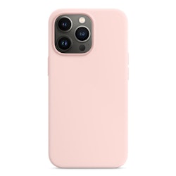 iPhone 13 Pro Max MagSafe Silikonskal Chalk Pink