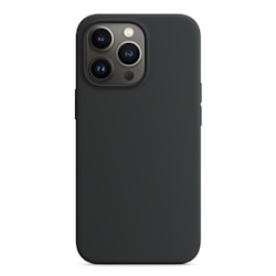 iPhone 13 Pro Max MagSafe Silikonskal Black