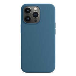 iPhone 13 Pro Max MagSafe Silikonskal Blue Jay