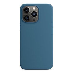 iPhone 13 Mini Silikonskal med Magnet Blue Jay