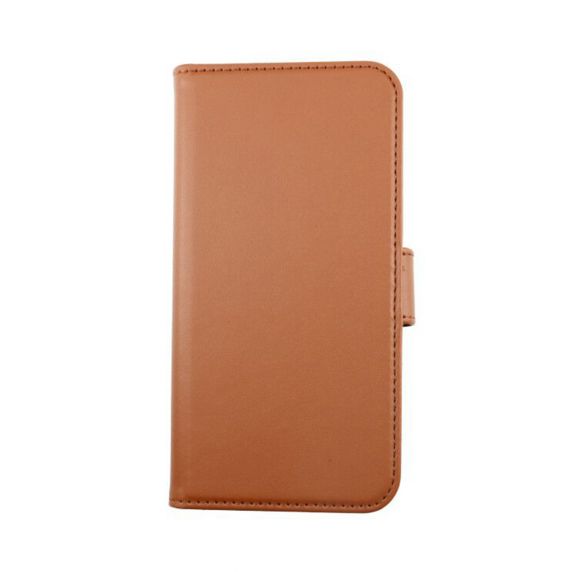 iPhone 13 plånboksfodral magnet guldbrun