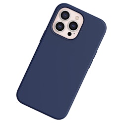 iPhone 13 Pro Max MC Silikonskal mörkblå