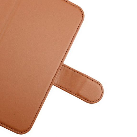 iPhone 14 plånboksfodral magnet Golden Brown