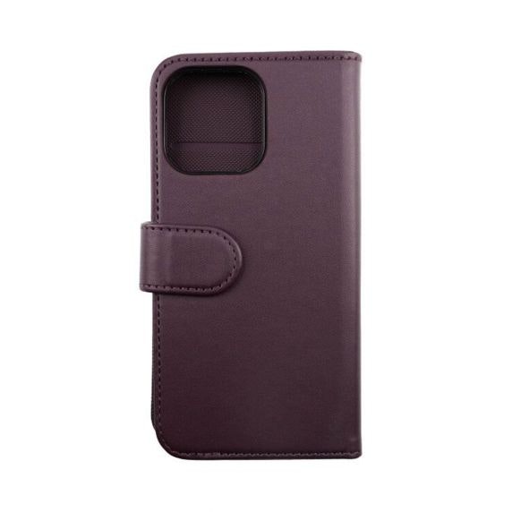 iPhone 14 Pro RV Wallet Case Magnet Dark Cherry