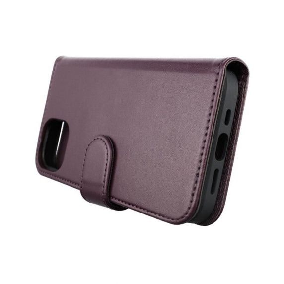 iPhone 14 Plus RV Wallet Case Magnet Dark Cherry