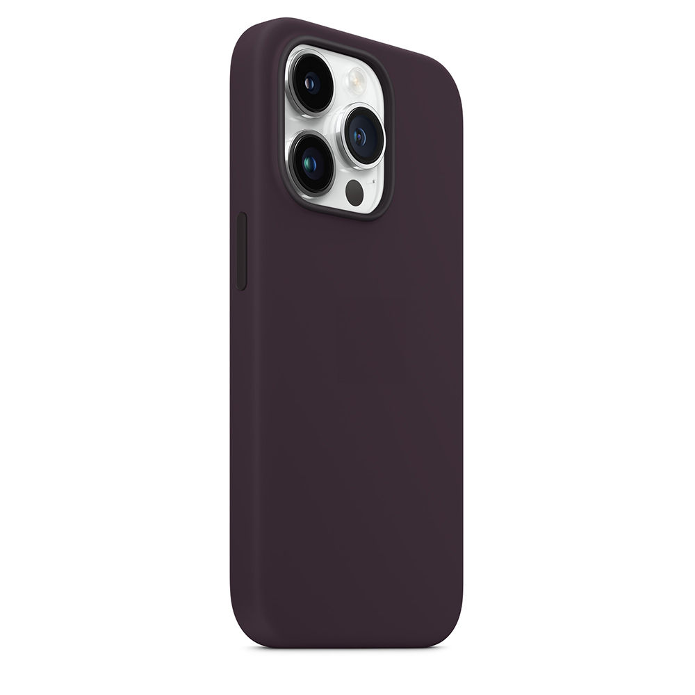 iPhone 14 Pro Max MC silikonskal med MagSafe - fläderbär