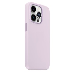iPhone 14 Pro Max MC silikonskal med MagSafe - syrenblå