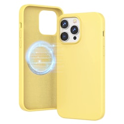 iPhone 14 Pro Max MC silikonskal med MagSafe - solsken