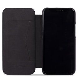 iPhone 12 Pro Max Holdit Plånboksfodral i Slim Flip Svart