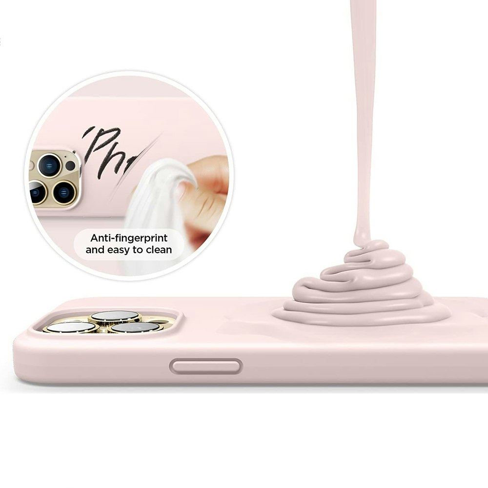 iPhone 14 Pro MC Silikonskal Blush Pink