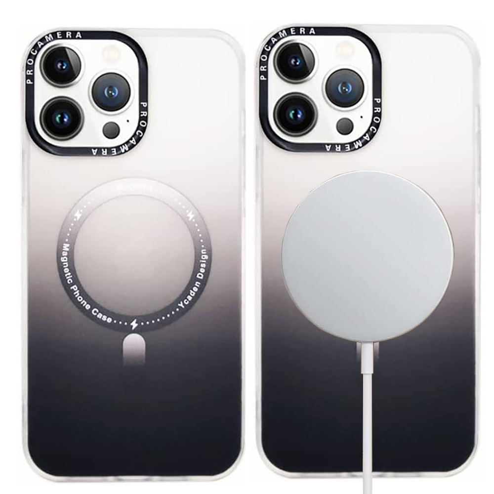 iPhone 13 Pro Max Stöttåligt Skal med MagSafe - Frostat Svart