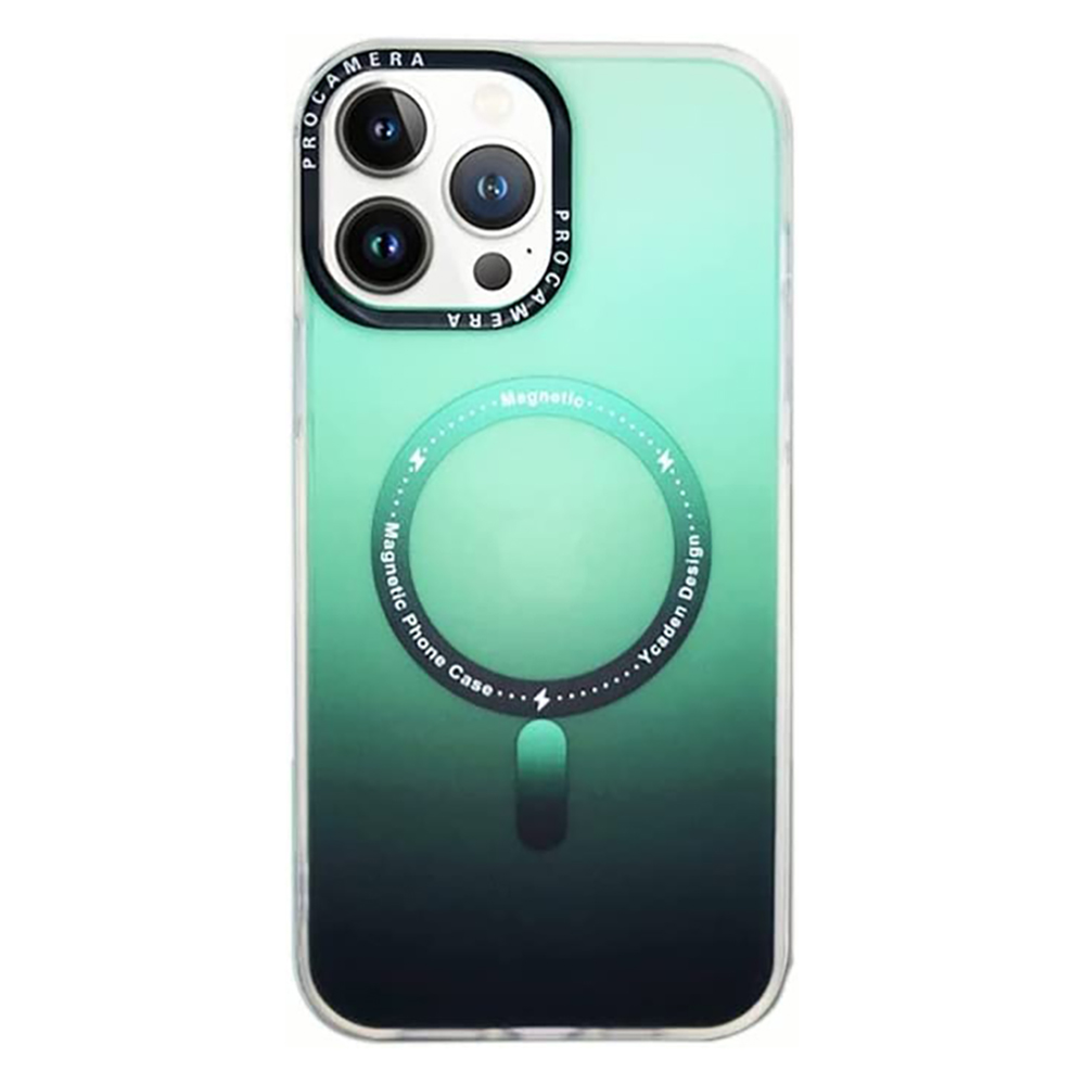 iPhone 13 Pro Stöttåligt Skal med MagSafe - Frostat Grön