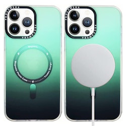 iPhone 13 Pro Stöttåligt Skal med MagSafe - Frostat Grön