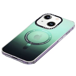 iPhone 14 Plus Stöttåligt Skal med MagSafe - Frostat Grön