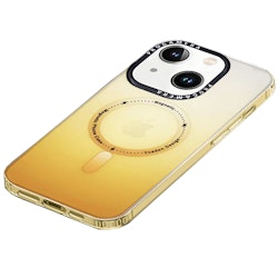 iPhone 13 Stöttåligt Skal med MagSafe - Frostat Gul