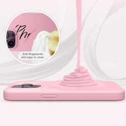 iPhone 14 Pro Max MC Silikonskal Pink