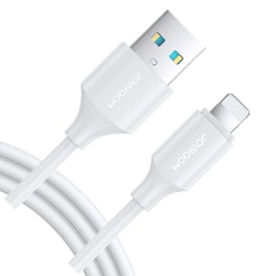 iPhone USB-A till LIGHTNING KABEL 1M VIT