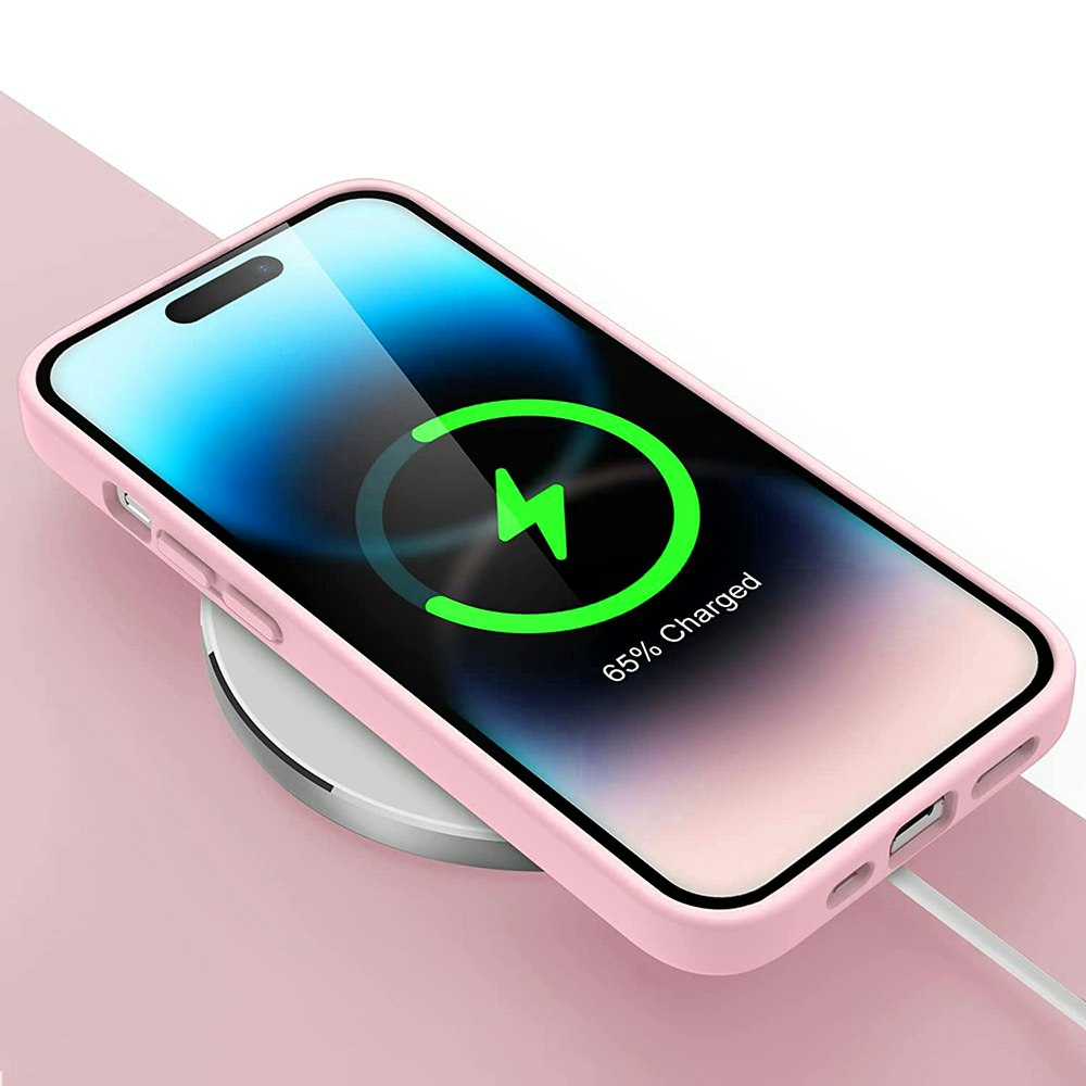 iPhone 15 Pro Max MC Silikonskal Pink