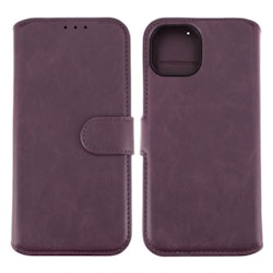 iPhone 11/XR RV Wallet Case Magnet Dark Cherry