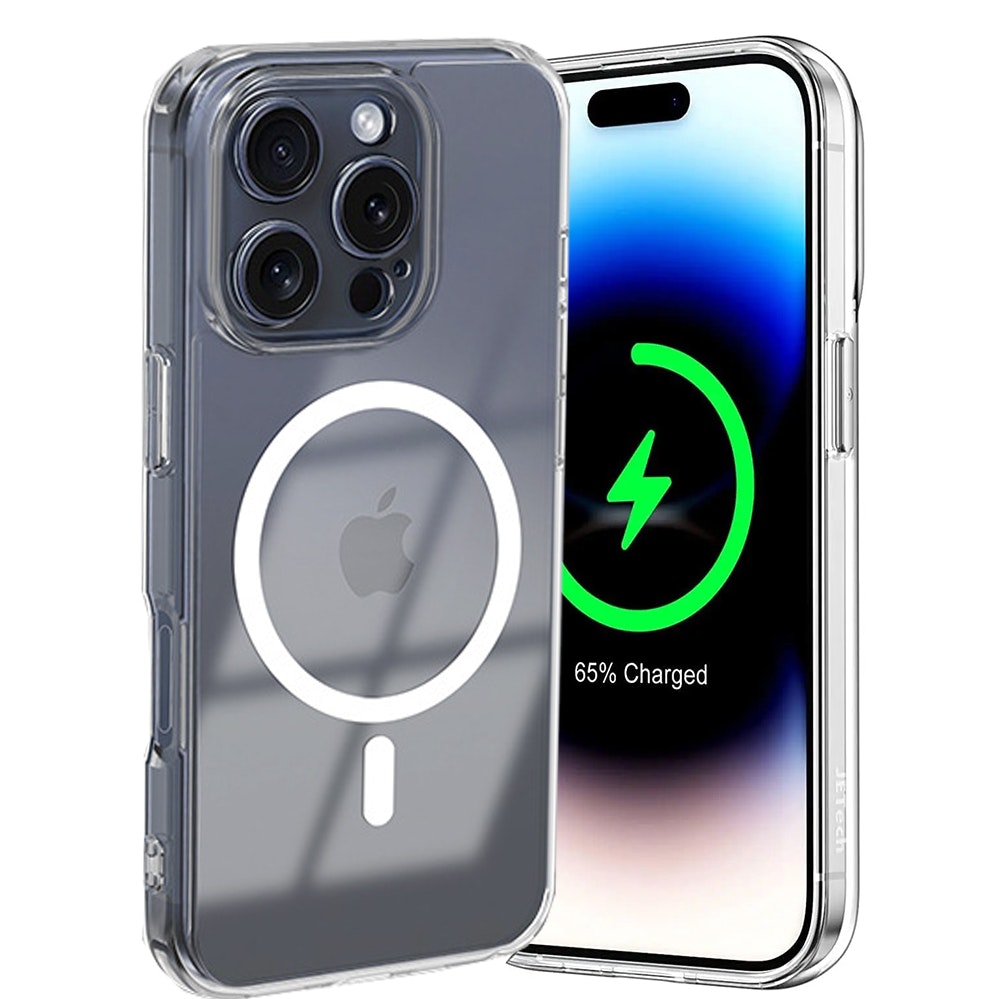 iPhone 16 Pro PC Magnetic Wireless Charging | Transparent