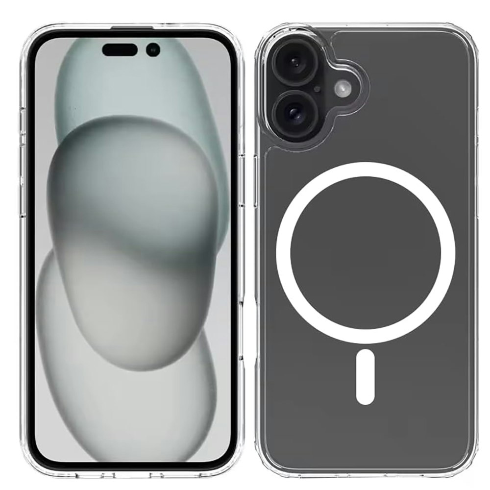 iPhone 16 PC Magnetic Wireless Charging | Transparent