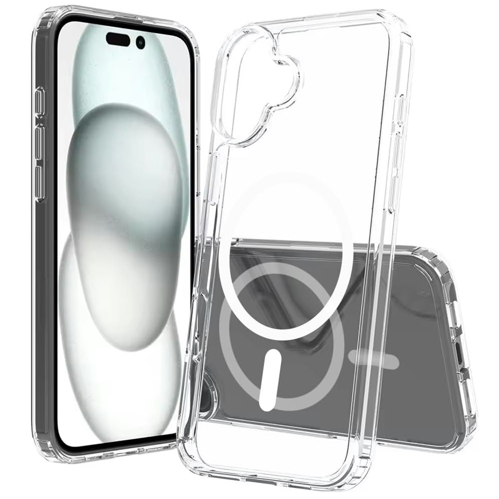 iPhone 16 PC Magnetic Wireless Charging | Transparent