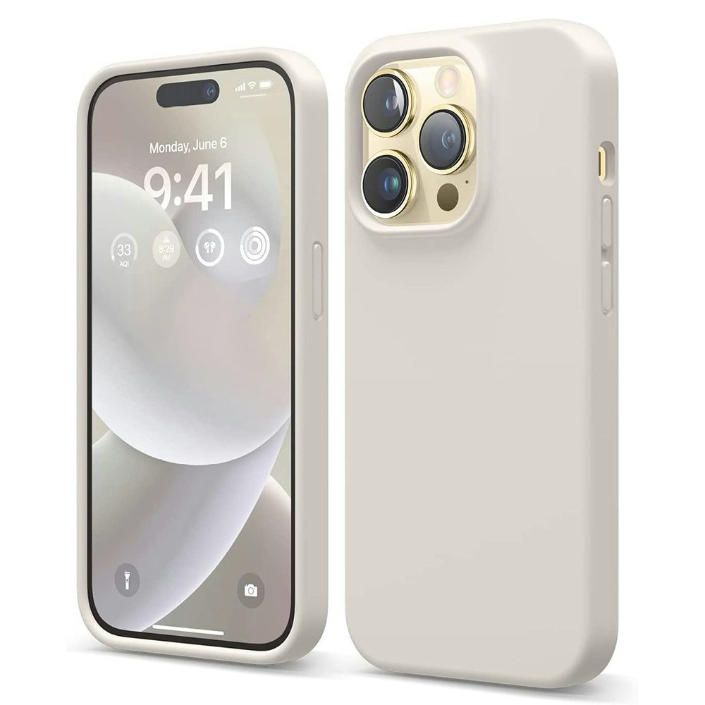 iPhone 16 Pro MC Silikonskal Stone
