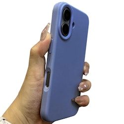 iPhone 16 Plus MC Silikonskal Ice Blue