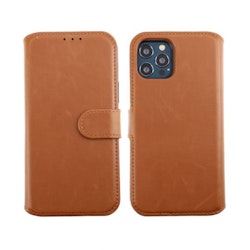 iPhone 16 Pro Max Plånboksfodral Magnet Brun