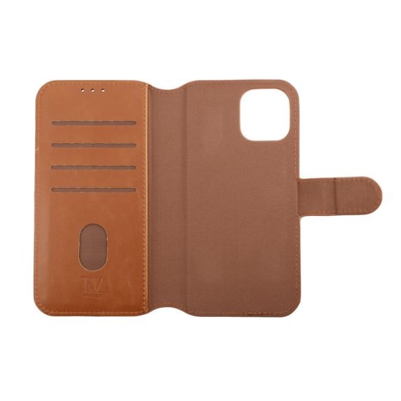 iPhone 16 Pro Max Plånboksfodral Magnet Brun