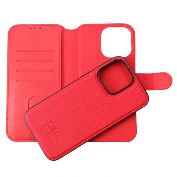 iPhone 13 plånboksfodral magnet Red