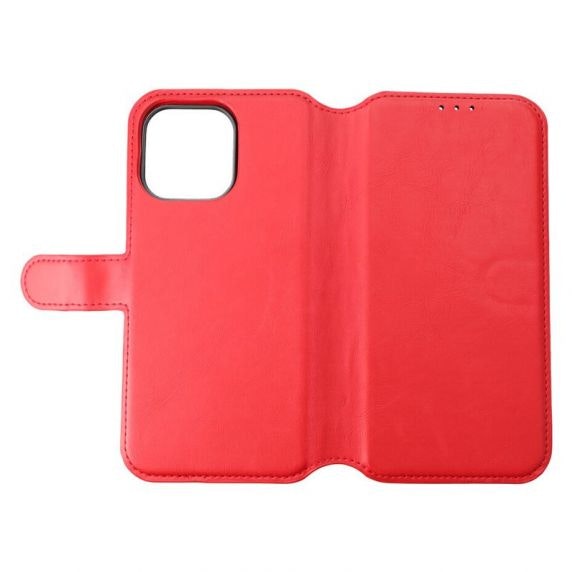 iPhone 13 plånboksfodral magnet Red