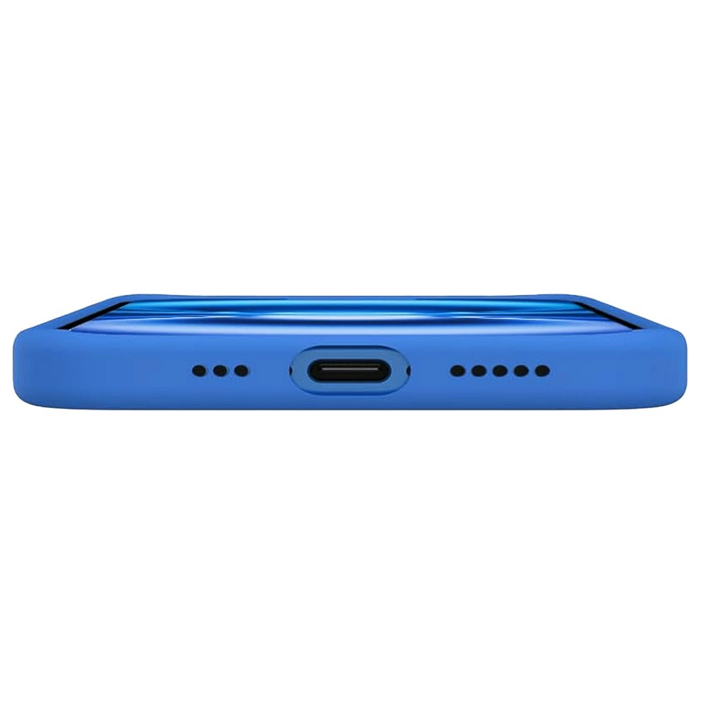 iPhone 16 Pro Max MC Silikonskal Blå färg