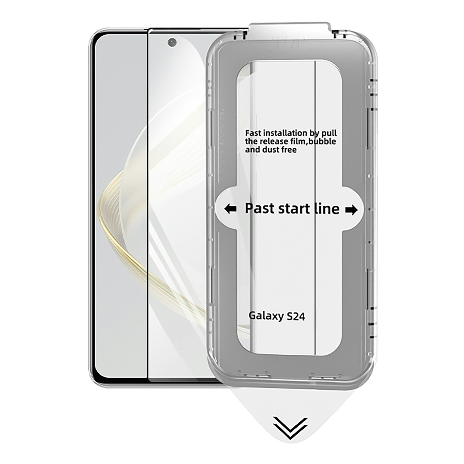Samsung Galaxy S25 härdat glas skärmskydd