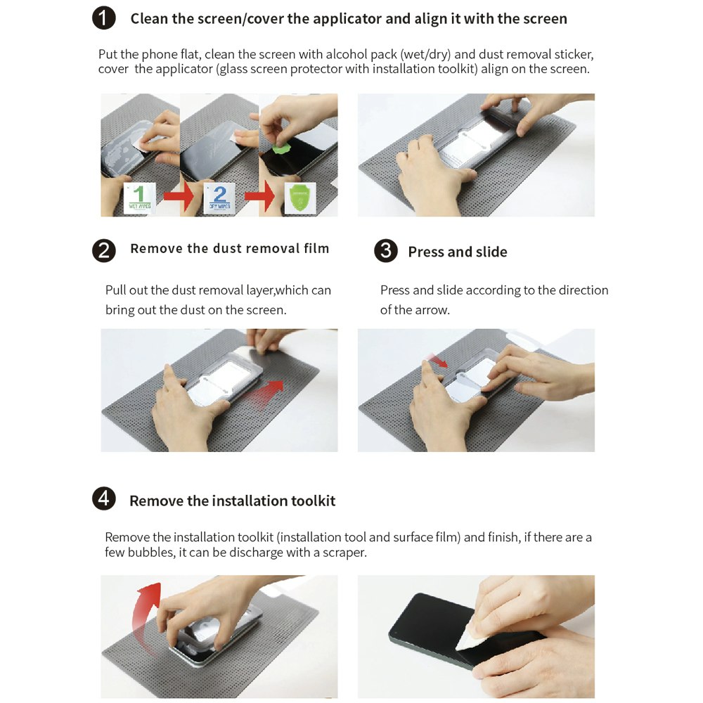 iPhone 16e härdat glas skärmskydd