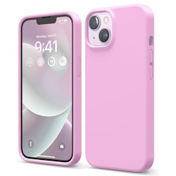 iPhone 14 MC Silikonskal Rosa