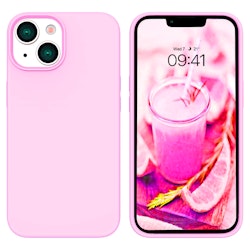 iPhone 14 MC Silikonskal Rosa
