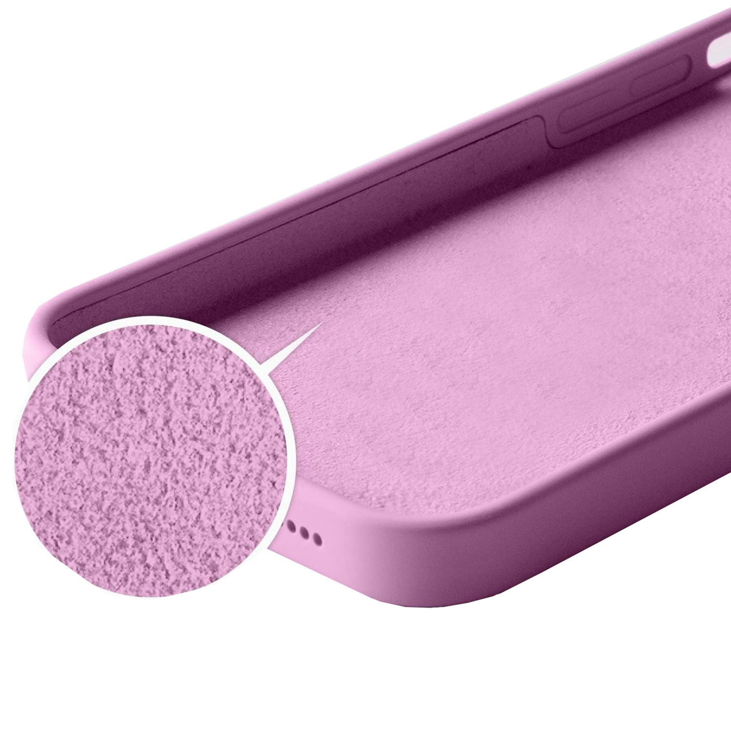iPhone 14 MC Silikonskal Rosa
